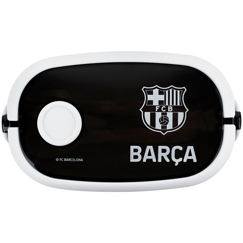Lunchbox Kite FC Barcelona BC25-1180, 900 ml, black