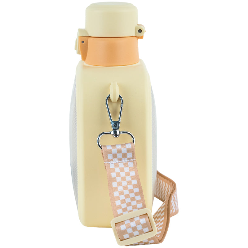 Water bottle Kite K25-1237-1, 700 ml, yellow