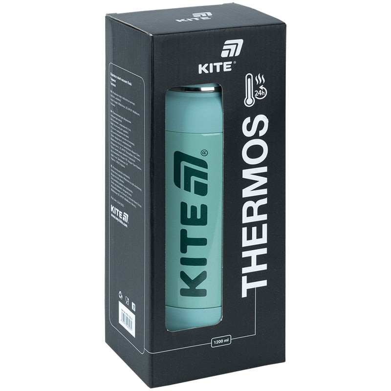 Thermos Kite K25-1225-3, 1200 ml, green