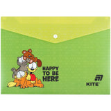 Папка на кнопці Kite Garfield GF25-244-2, А4