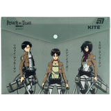 Папка на кнопці Kite Attack on Titan AT25-244, А4