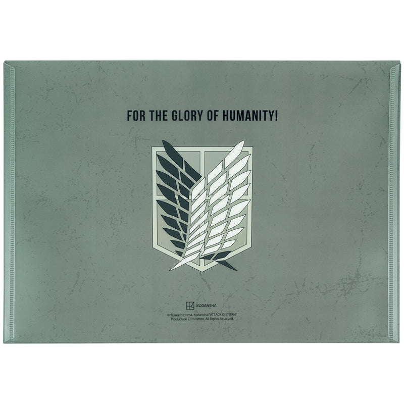 Папка на кнопці Kite Attack on Titan AT25-244, А4