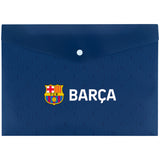 Папка на кнопці Kite FC Barcelona BC25-244, А4