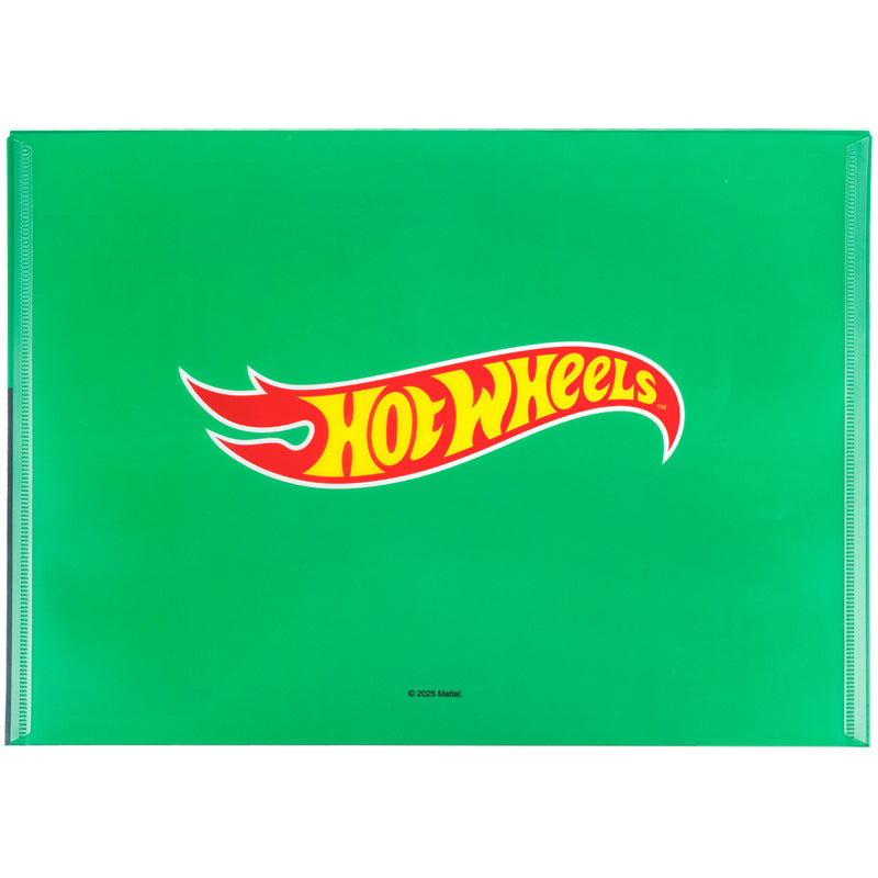 Папка на кнопці Kite Hot Wheels HW25-244, А4