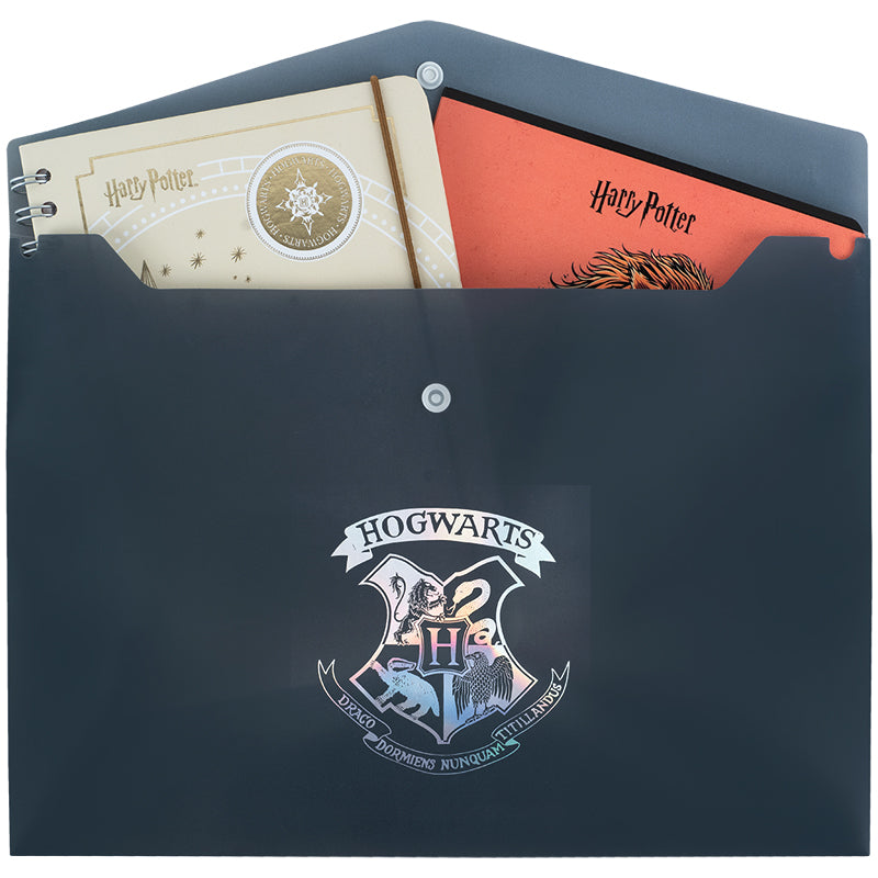 Folder with button Kite Harry Potter HP25-244-2, А4
