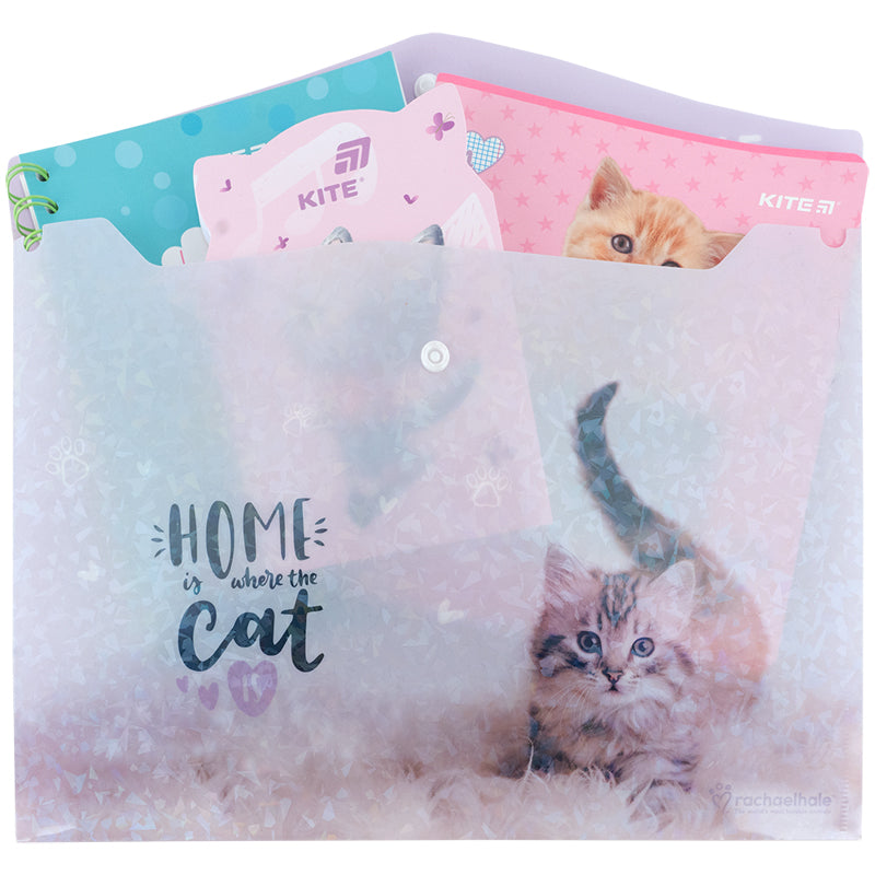 Папка на кнопці Kite Rachael Hale R25-244, A4