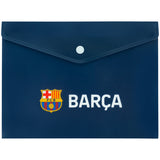 Folder with button Kite FC Barcelona BC25-245, A5