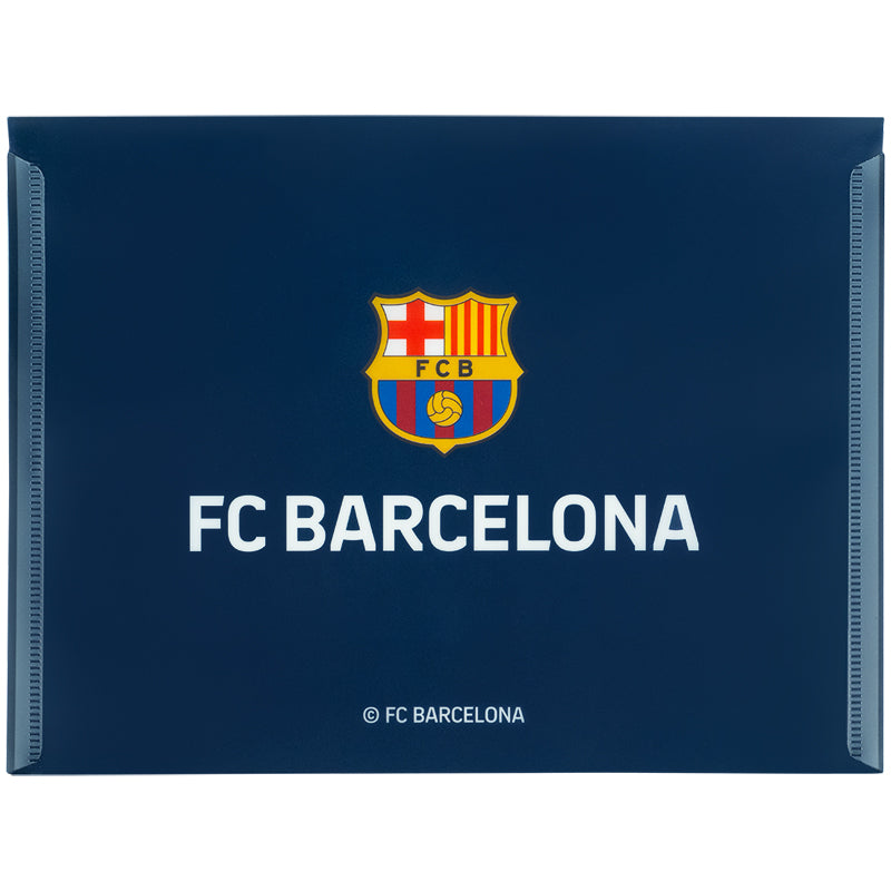 Folder with button Kite FC Barcelona BC25-245, A5