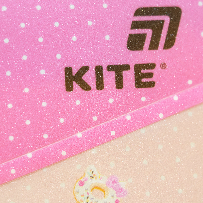 Folder with button Kite Hello Kitty HK25-244-4, А5