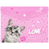 Folder with button Kite Studio Pets SP25-245, A5