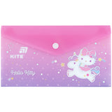 Folder with button Kite Hello Kitty HK25-246-2, DL