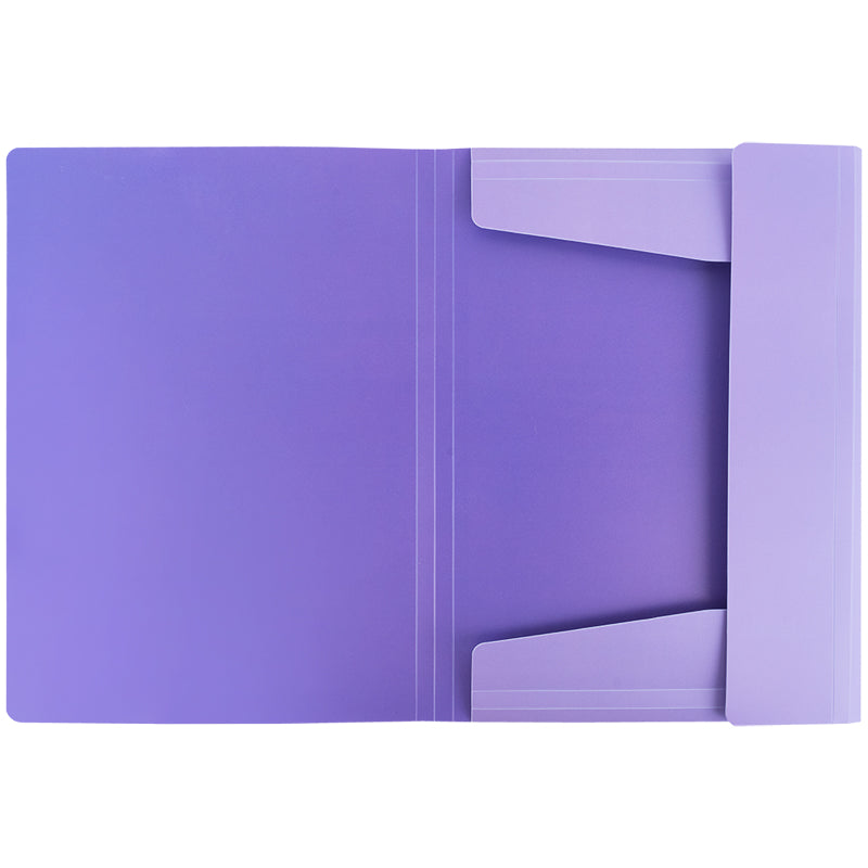 Folder with elastic bands Kite Kuromi HK25-247-1, A4