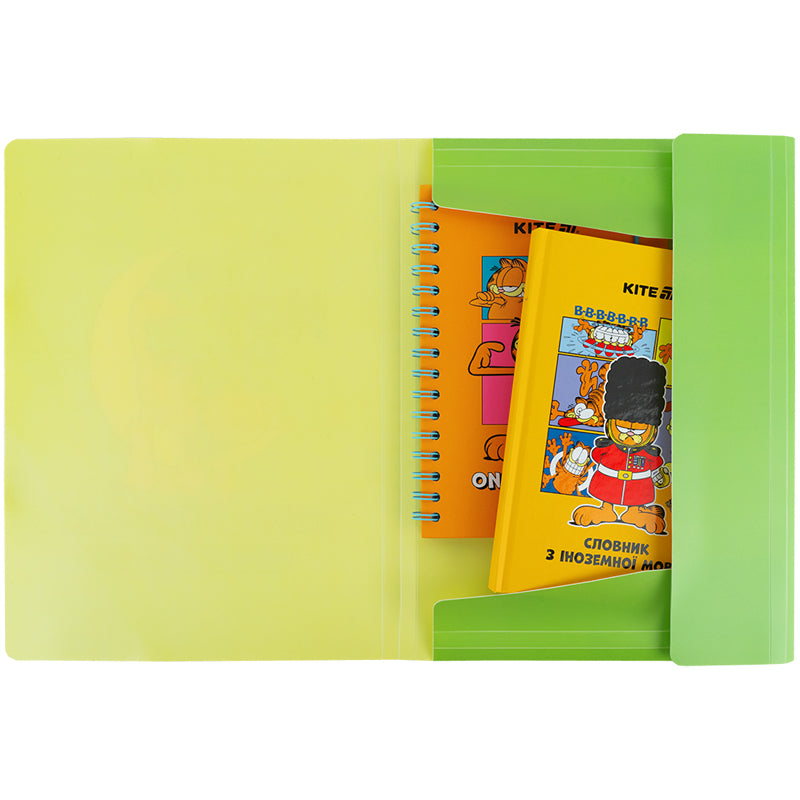 Folder with elastic bands Kite Garfield GF25-247, A4