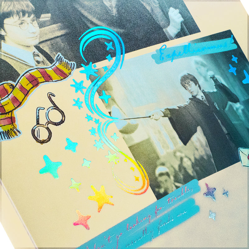 Folder with elastic bands Kite Harry Potter HP25-247, A4