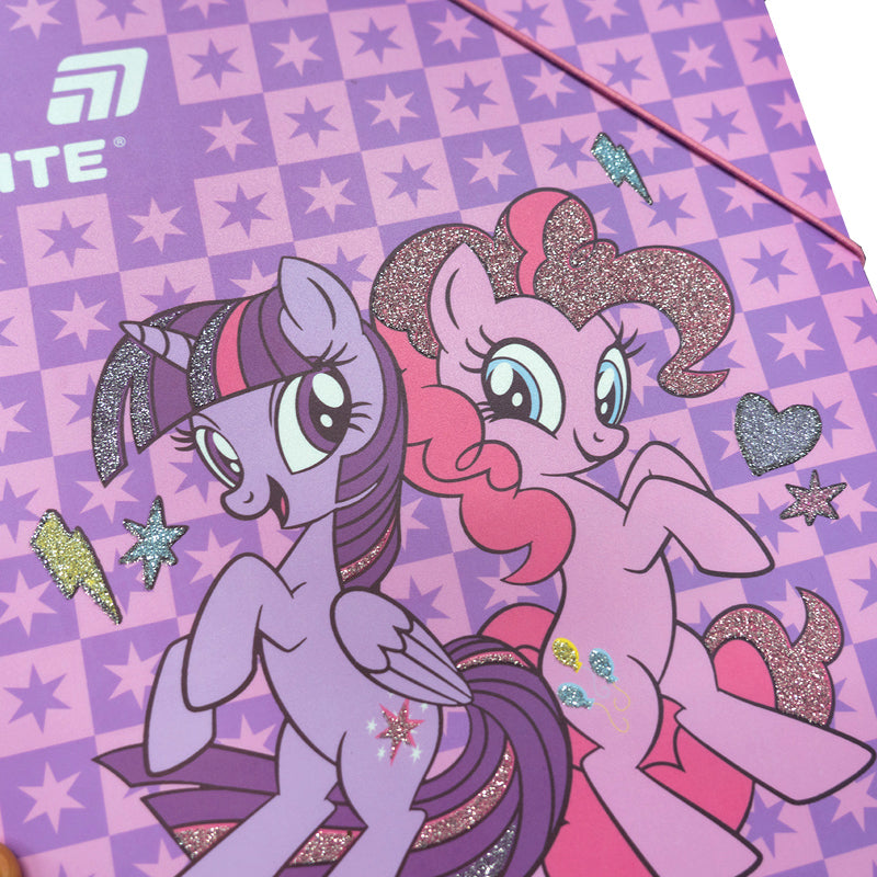 Folder with elastic bands Kite My Little Pony LP25-247, A4