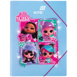 Folder with elastic bands Kite LOL LO25-247, A4
