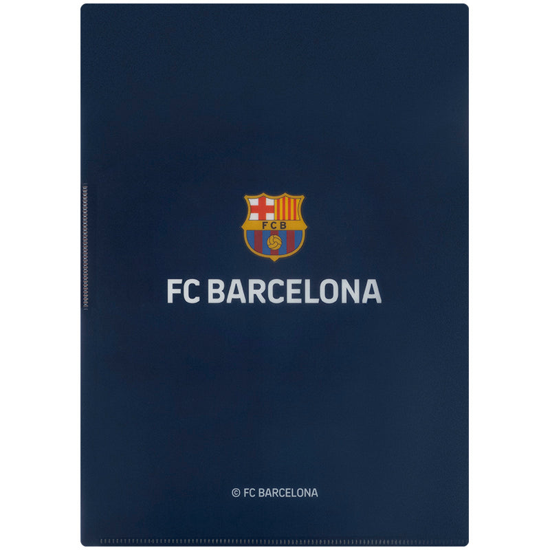 L-shape folder with flap Kite FC Barcelona BC25-248, A4