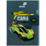 L-shape folder with flap Kite Hot Wheels HW25-248-1, A4
