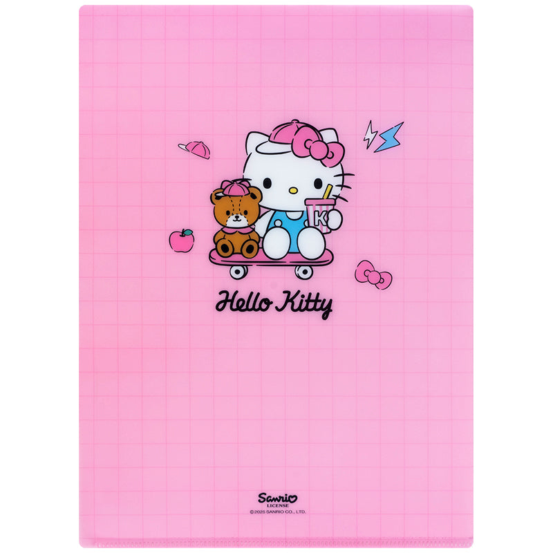 L-shape folder with flap Kite Hello Kitty HK25-248-4, A4