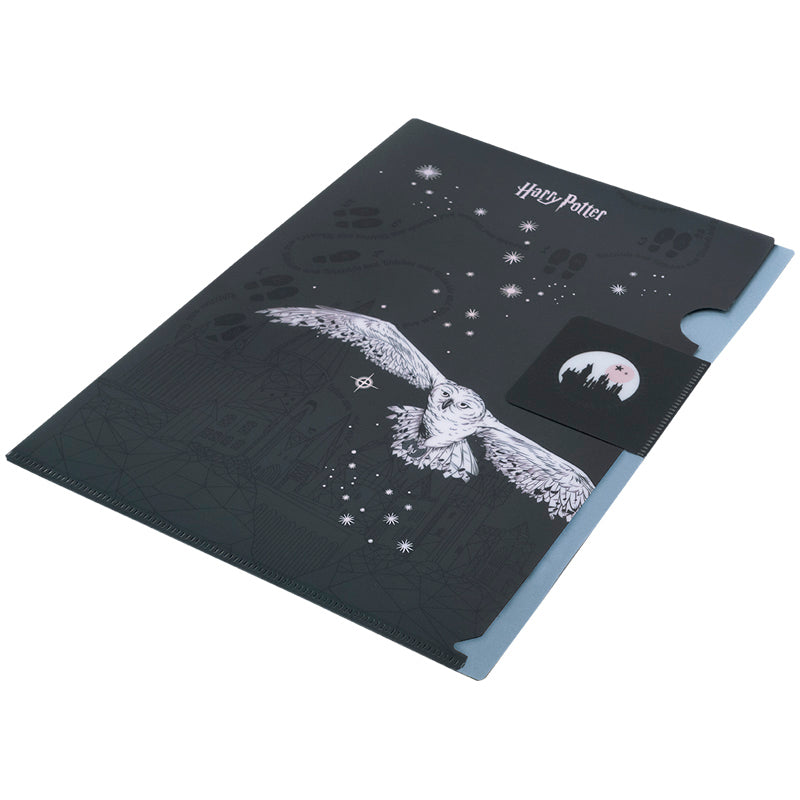 L-shape folder with flap Kite Harry Potter HP25-248-2, A4
