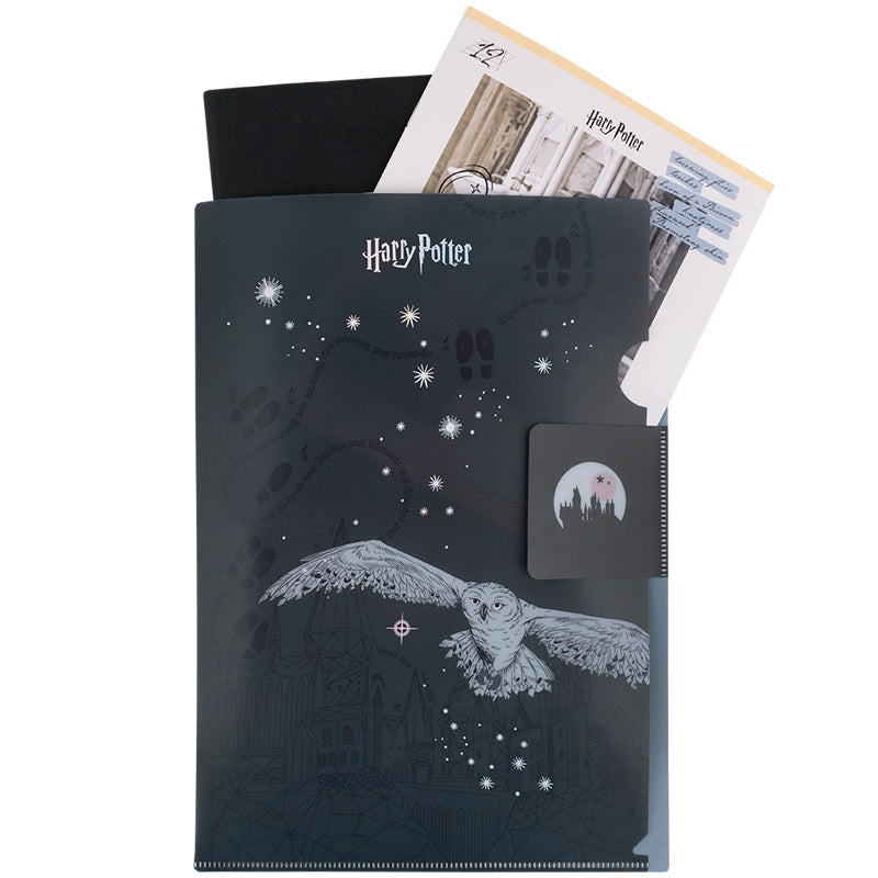 L-shape folder with flap Kite Harry Potter HP25-248-2, A4