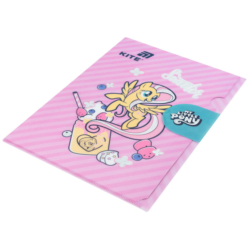 L-shape folder with flap Kite My Little Pony LP25-248, A4