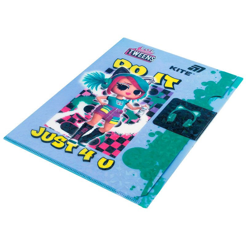 L-shape folder with flap LOL LO25-248, A4