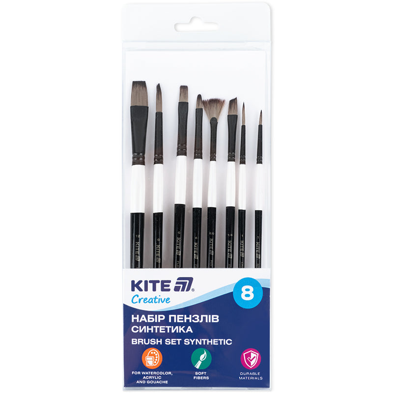 Set of brushes Kite Creative K-331 synthetic (12,6,6,4,2/0,1/4,1,1)