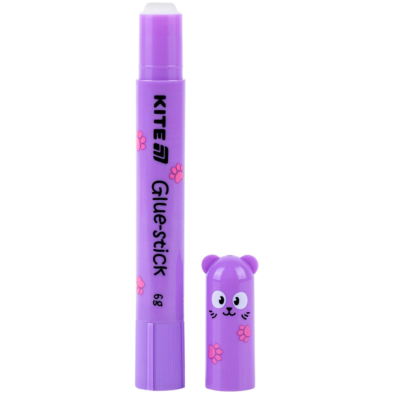 Glue stick PVP Kite K25-1133, with shaped cap, 6g