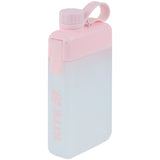 Water bottle, 450 ml, pink. Made of food grade plastic
