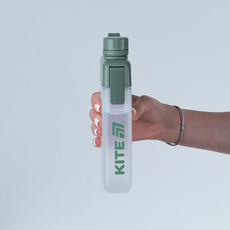 Water bottle K25-1239-3, 450 ml, green