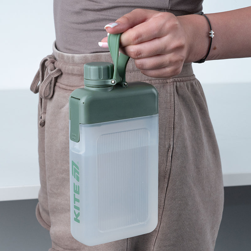 Water bottle K25-1239-3, 450 ml, green