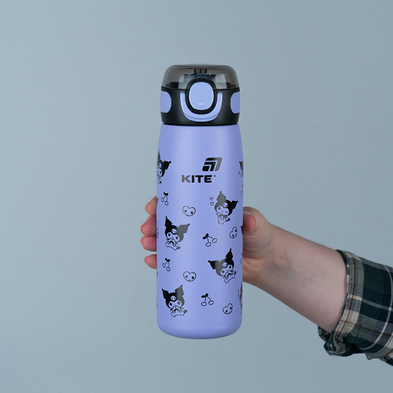 Thermos with straw HK25-1262,  600 ml, Kuromi