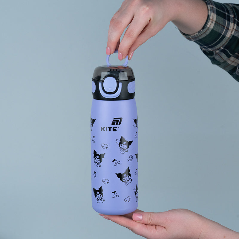 Thermos with straw HK25-1262,  600 ml, Kuromi