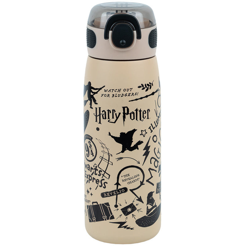 Thermos with straw HP25-1262,  600 ml, Harry Potter