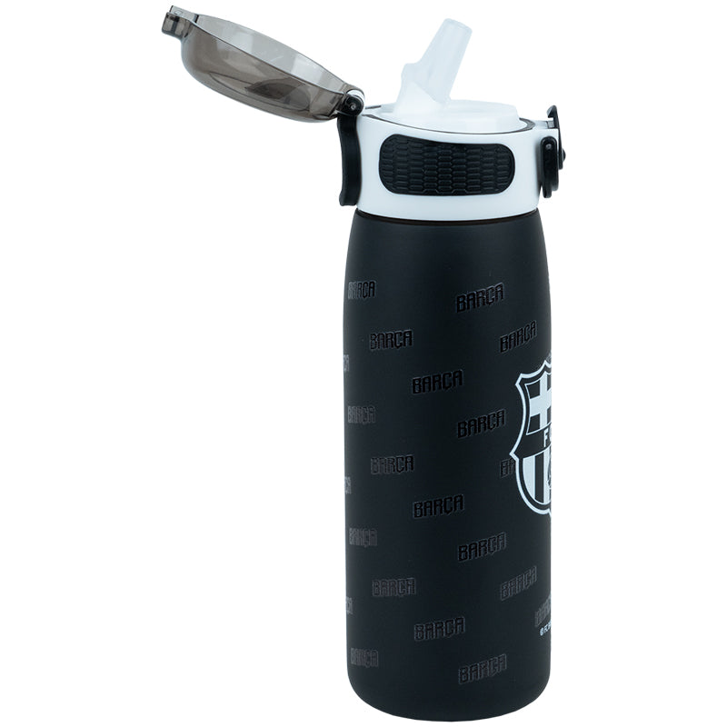 Thermos with straw BC25-1262, 600 ml, FC Barcelona
