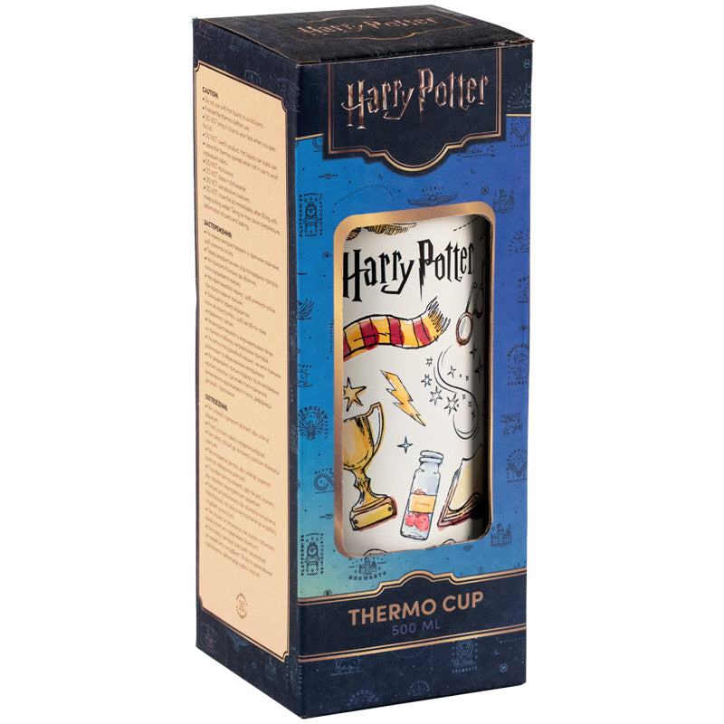 Термочашка з трубочкою Kite Harry Potter HP25-1264, 500мл