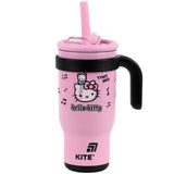Thermomug with straw  Kite Hello Kitty HK25-1266, 530 ml