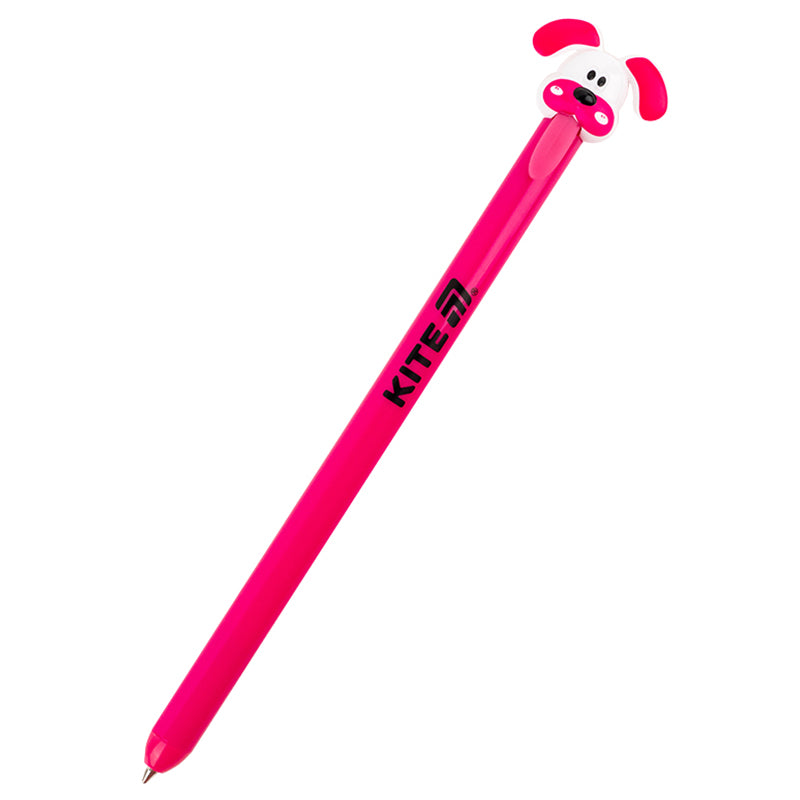 Automatic ballpoint pen Kite K25-028-2 Little puppy, blue