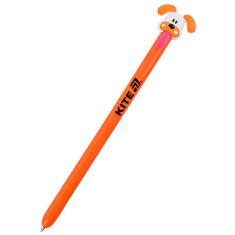 Automatic ballpoint pen Kite K25-028-2 Little puppy, blue