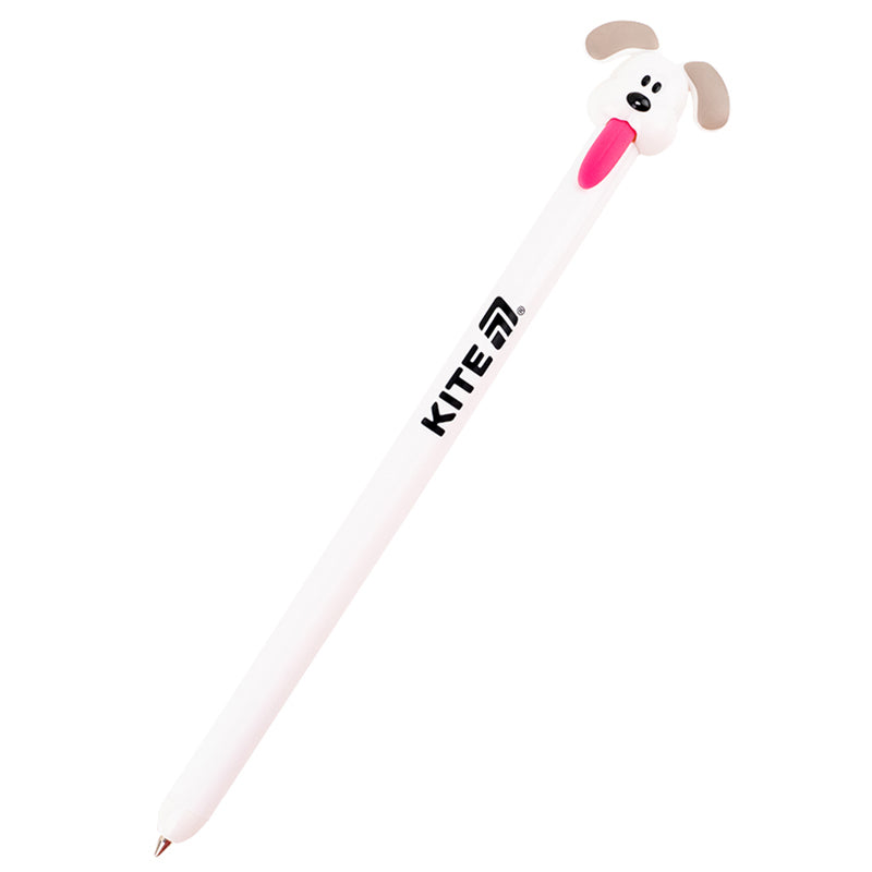 Automatic ballpoint pen Kite K25-028-2 Little puppy, blue