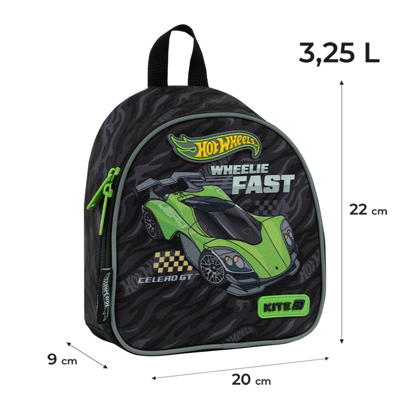 Backpack Kite Kids Hot Wheels HW26-538XXS