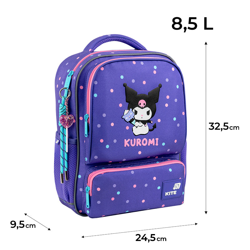 Backpack Kite Kids Kuromi HK26-559XS-1