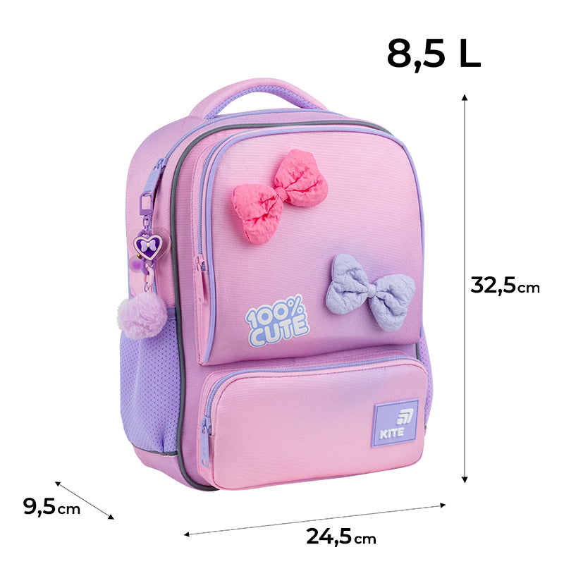 Backpack Kite Kids 100% Cute K26-559XS-1