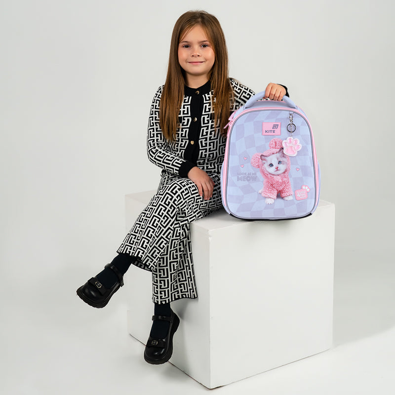 School backpack hard shaped Kite Education Studio Pets SP26-555S