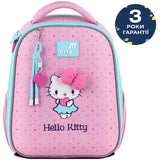 School backpack hard shaped Kite Education Hello Kitty HK26-555S-1