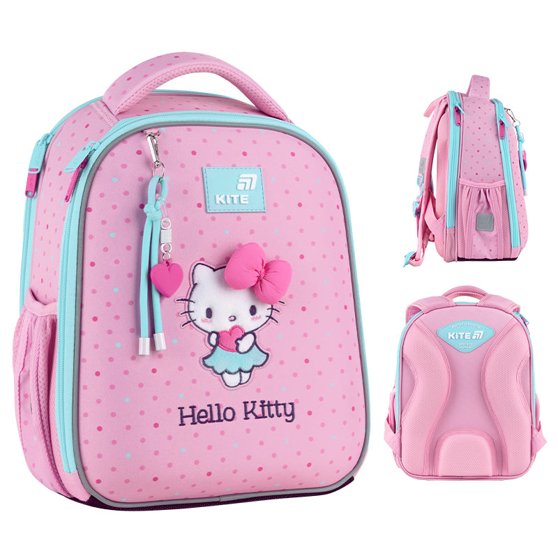 School backpack hard shaped Kite Education Hello Kitty HK26-555S-1