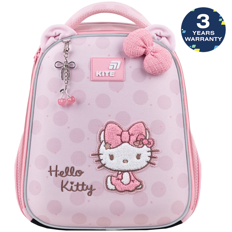 School backpack hard shaped Kite Education Hello Kitty HK26-555S-2