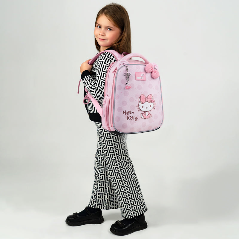 School backpack hard shaped Kite Education Hello Kitty HK26-555S-2