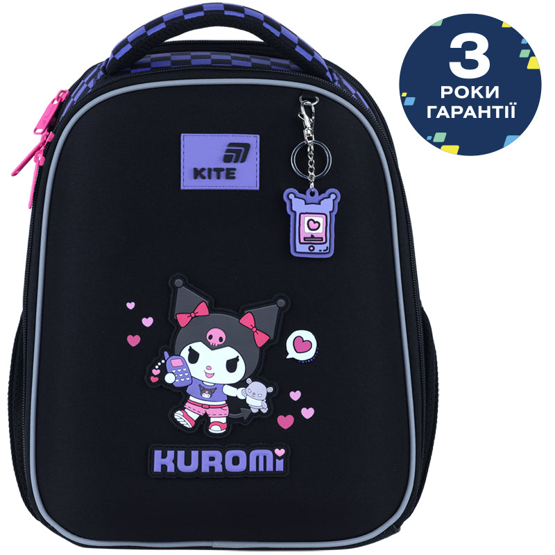 Рюкзак шкільний каркасний Kite Education Kuromi HK26-555S-3